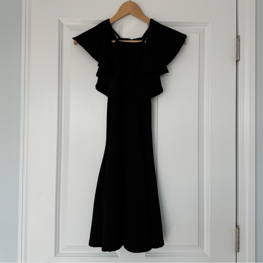 Windsor Little Black Dress Convertible Off the Shoulder Dress Small